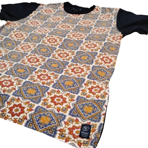 NIMANZ TEE - DYNASTY | Mens XXL Cotton Tee Patterned Designer T-shirt - Picture 12 of 13